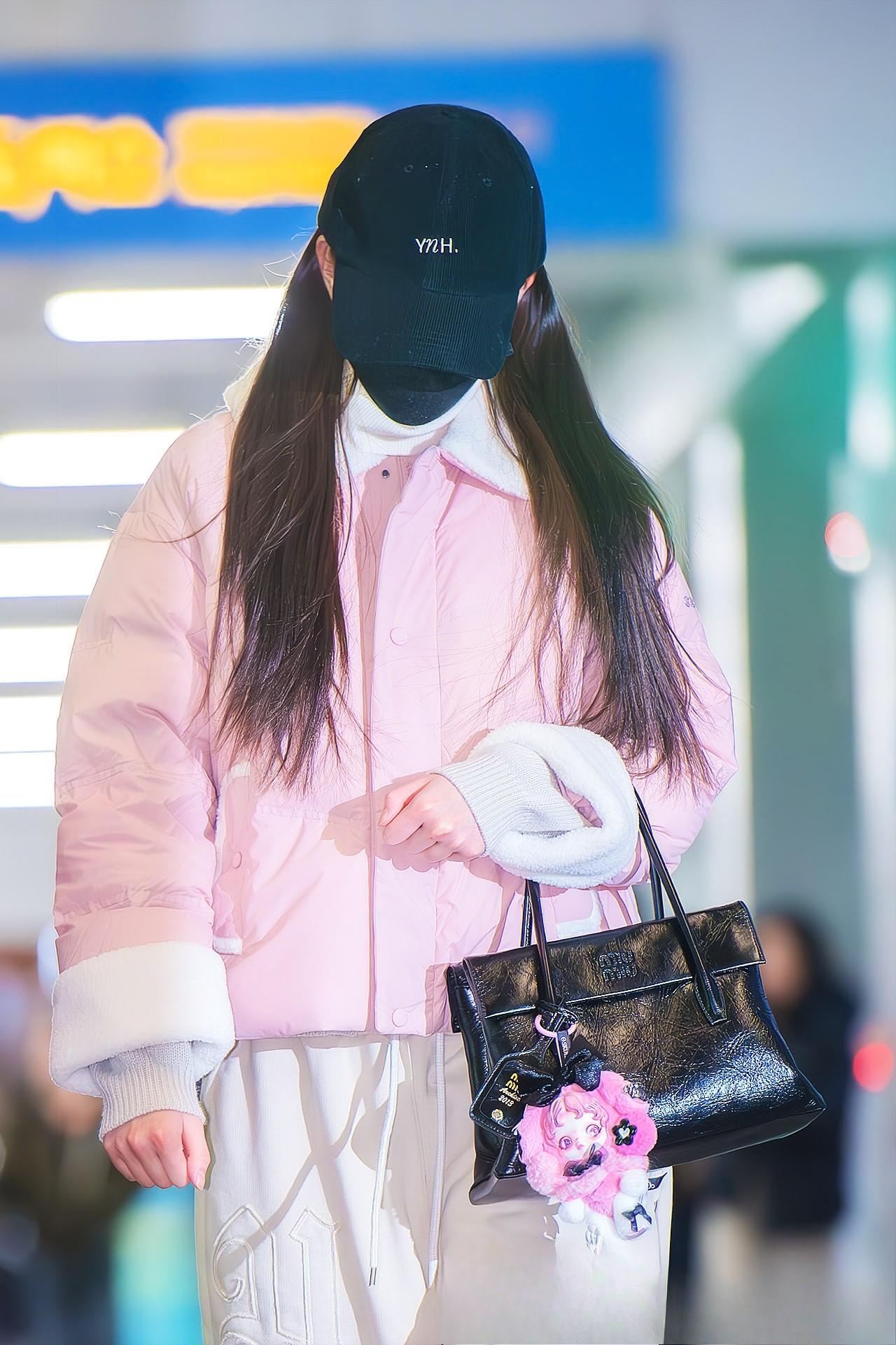 Pink Winter Puffer Jacket