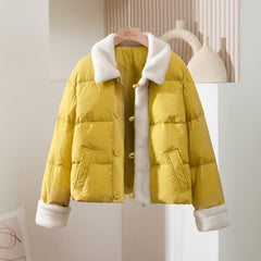 Pink Winter Puffer Jacket