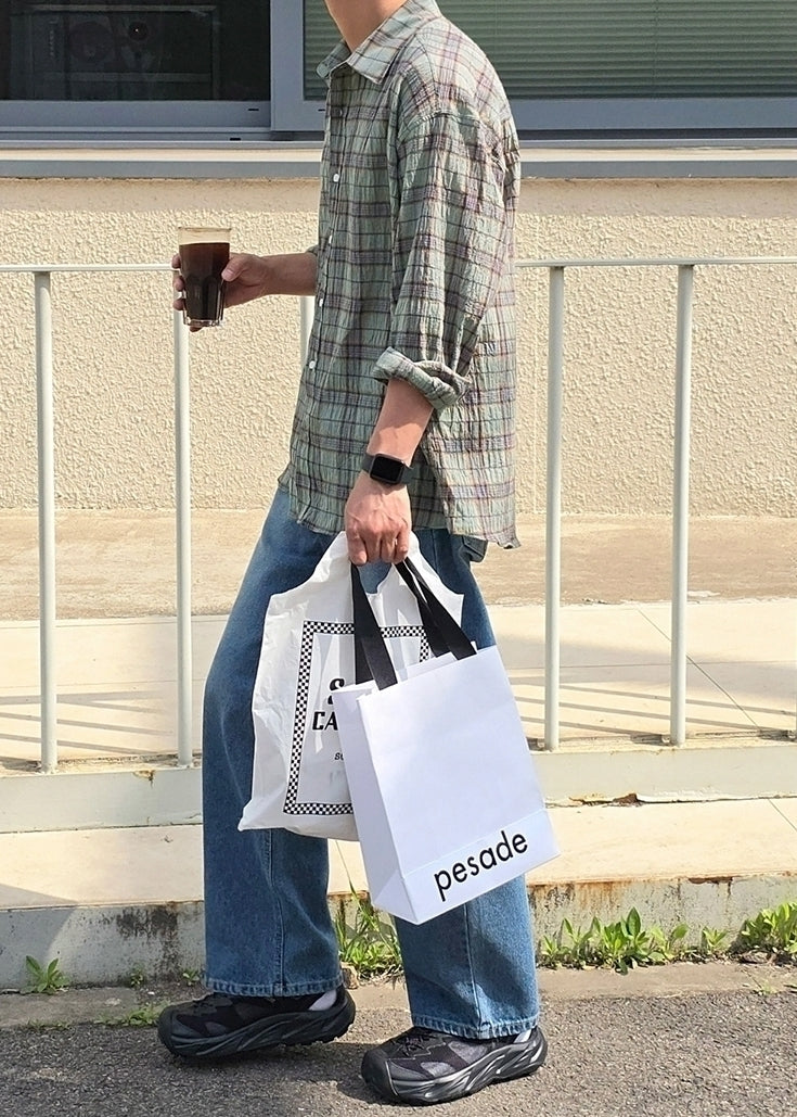 Plaid Casual Loose Fit Long Sleeve Shirt