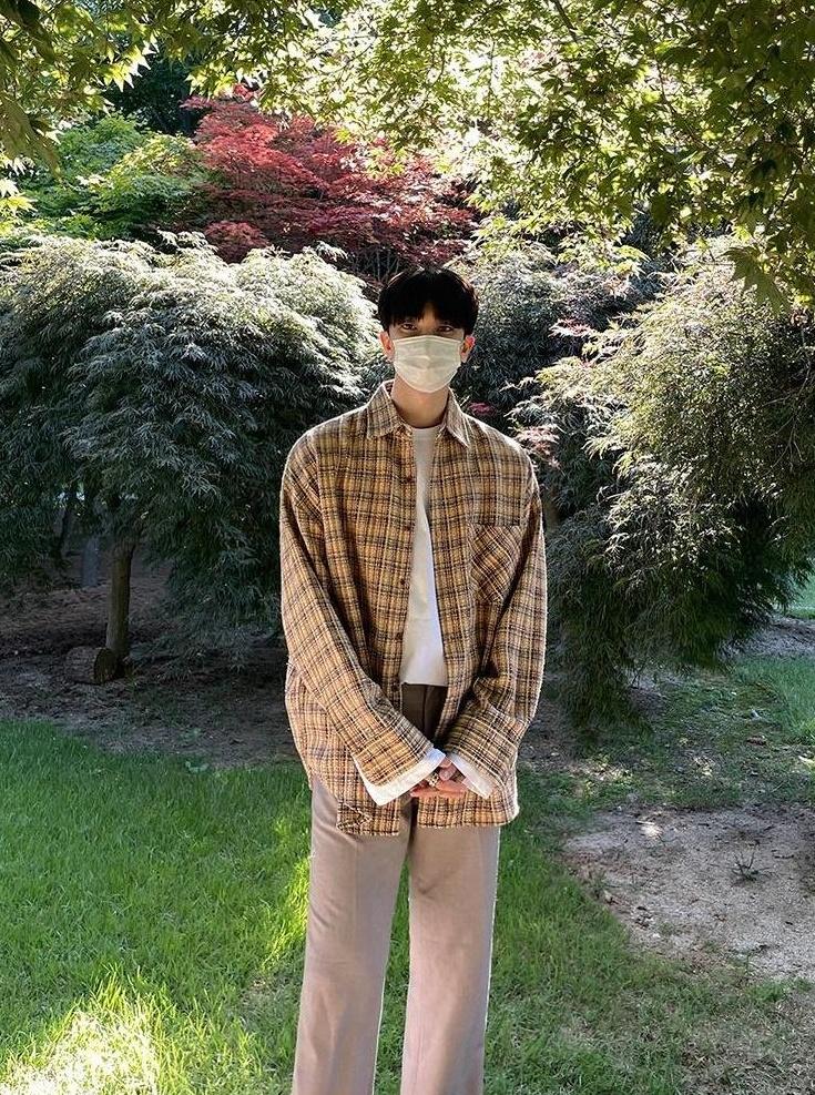 Plaid Casual Loose Fit Shirt Jacket