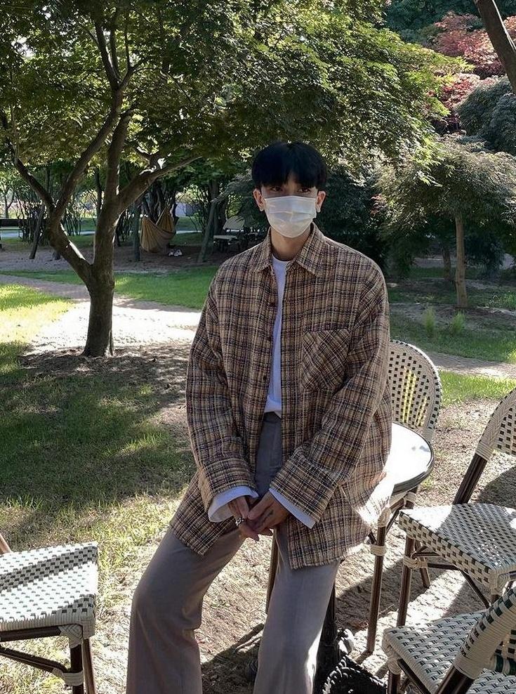 Plaid Casual Loose Fit Shirt Jacket