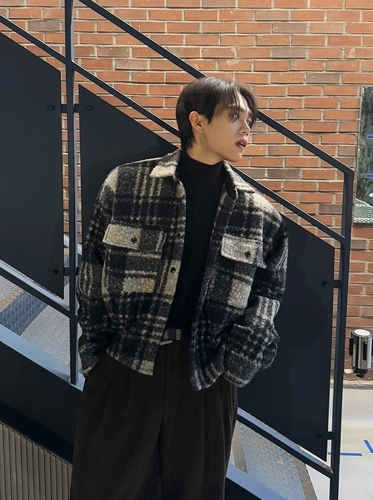 Plaid Commuter Style Jacket