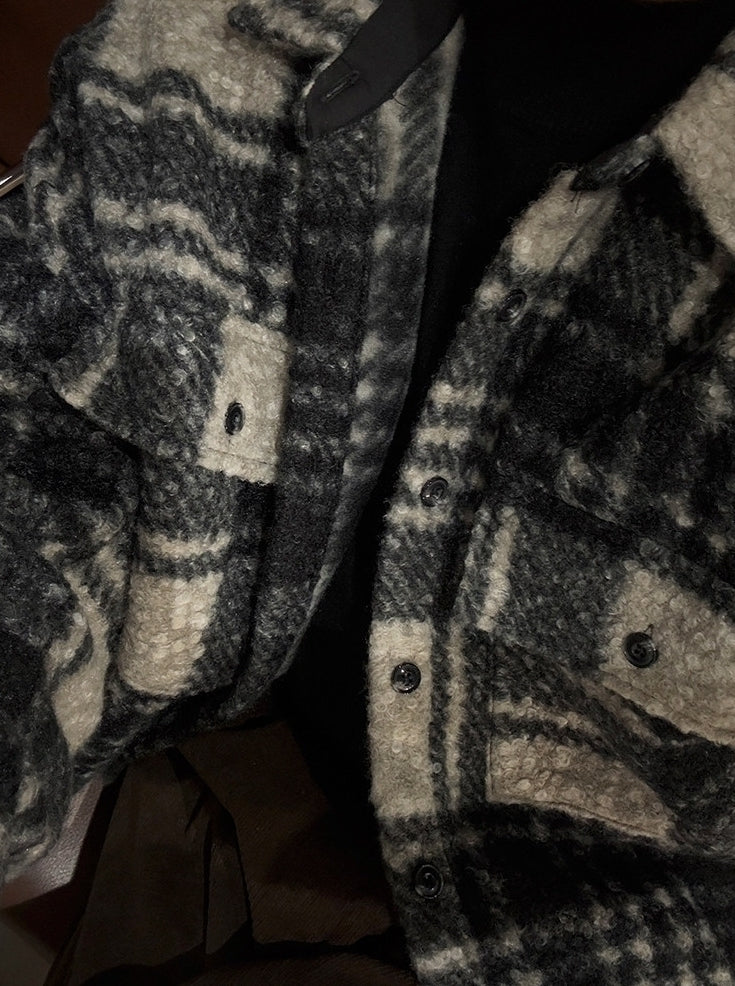 Plaid Commuter Style Jacket