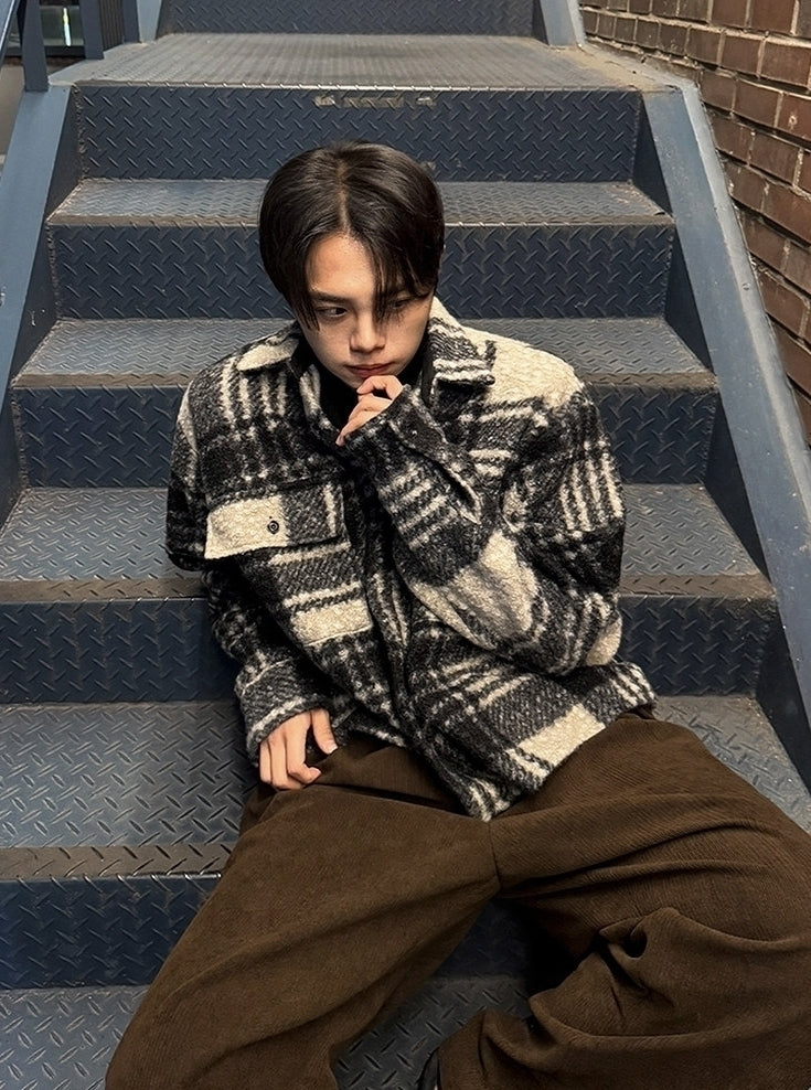 Plaid Commuter Style Jacket