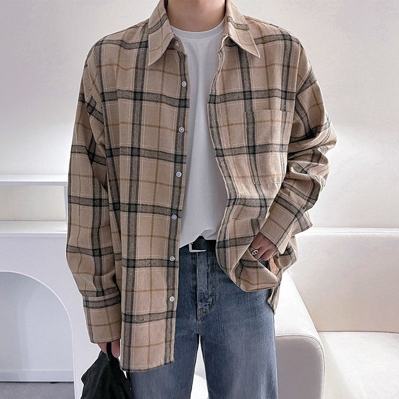 Plaid Long Sleeve Casual Shirt