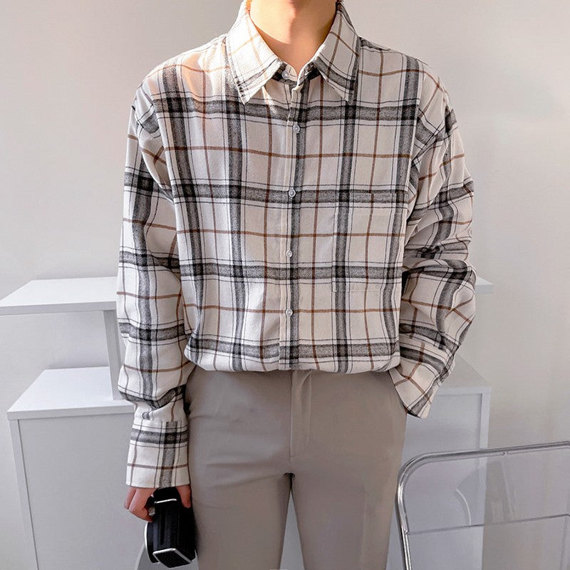 Plaid Long Sleeve Casual Shirt