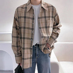 Plaid Long Sleeve Casual Shirt