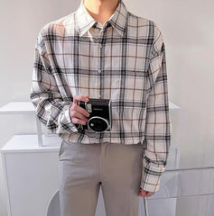 Plaid Long Sleeve Casual Shirt