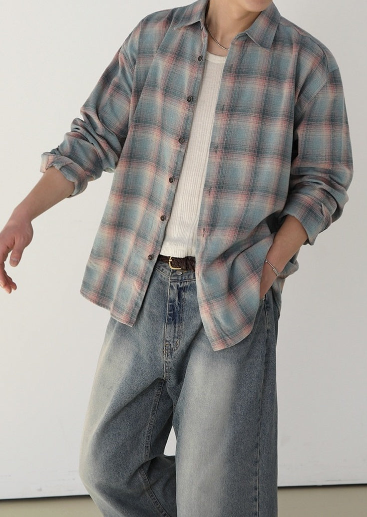 Plaid Long Sleeve Casual Shirt