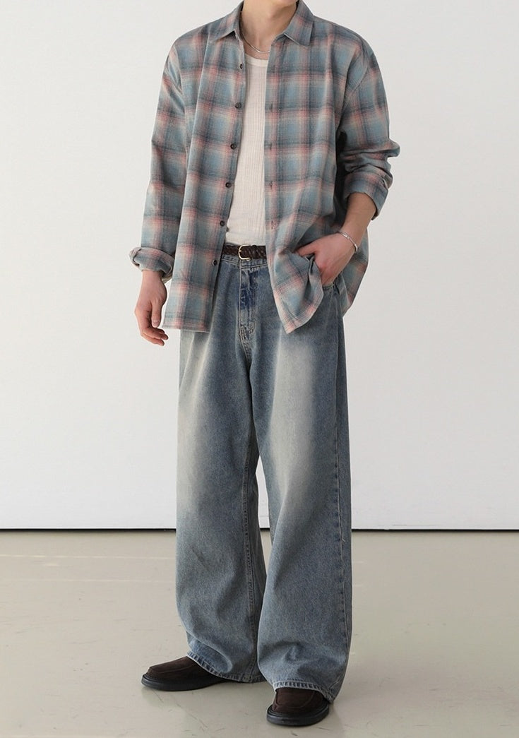 Plaid Long Sleeve Casual Shirt