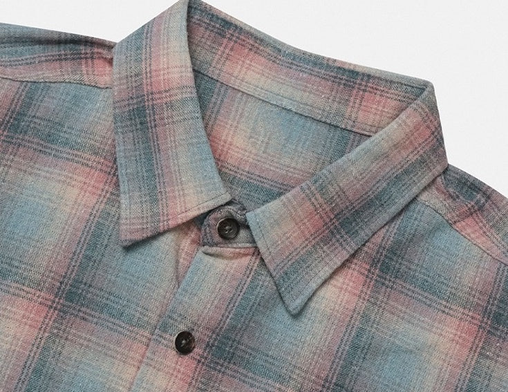 Plaid Long Sleeve Casual Shirt