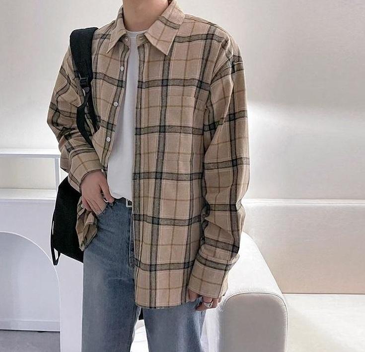 Plaid Long Sleeve Casual Shirt