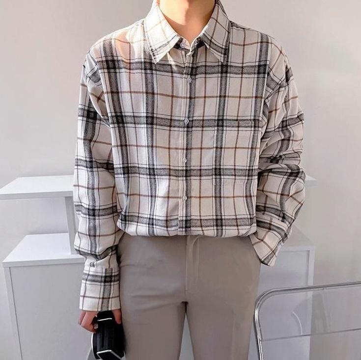 Plaid Long Sleeve Casual Shirt