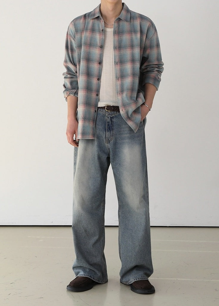 Plaid Long Sleeve Casual Shirt