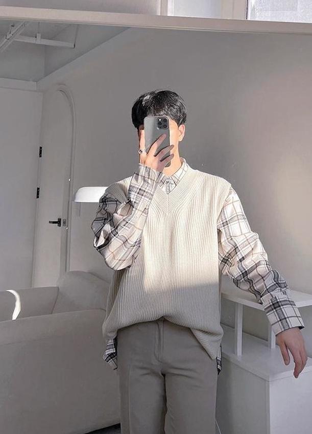 Plaid Long Sleeve Casual Shirt