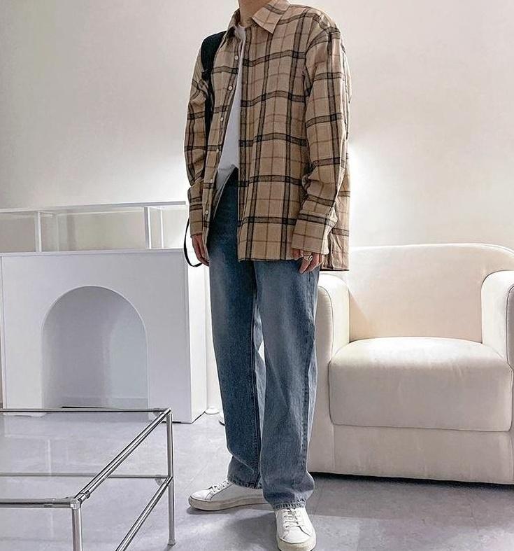 Plaid Long Sleeve Casual Shirt