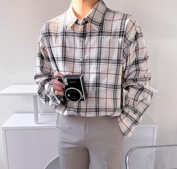 Plaid Long Sleeve Casual Shirt