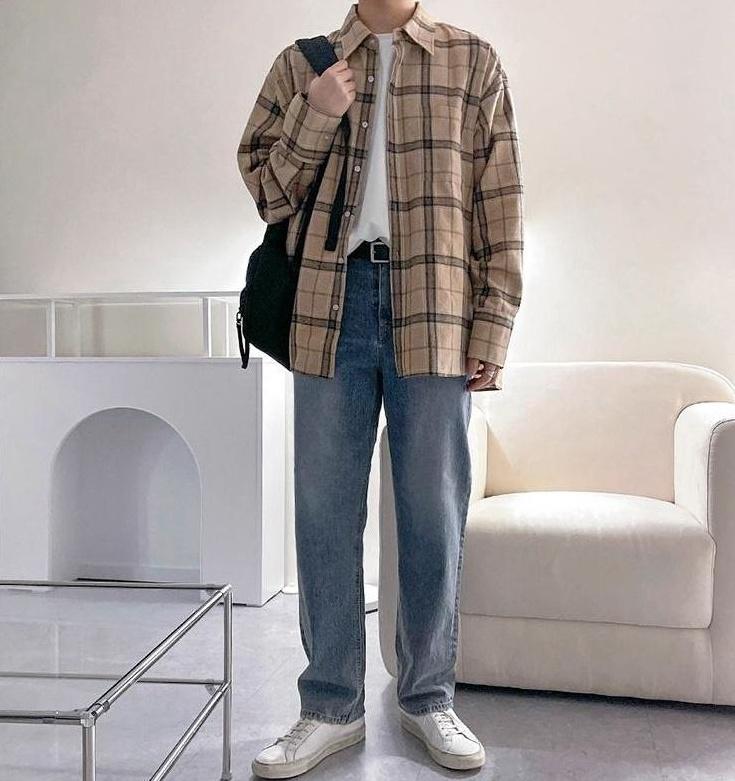 Plaid Long Sleeve Casual Shirt