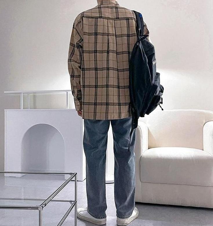Plaid Long Sleeve Casual Shirt