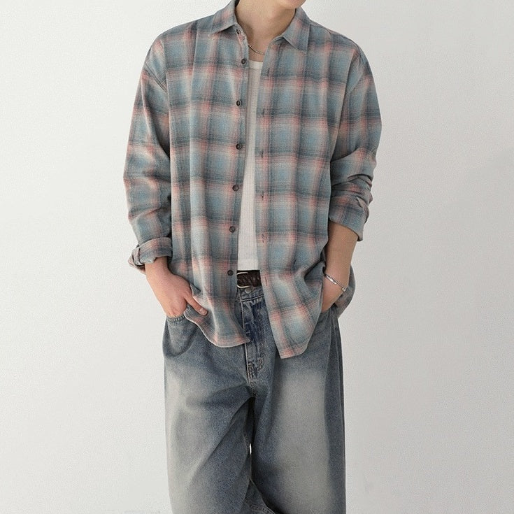 Plaid Long Sleeve Casual Shirt
