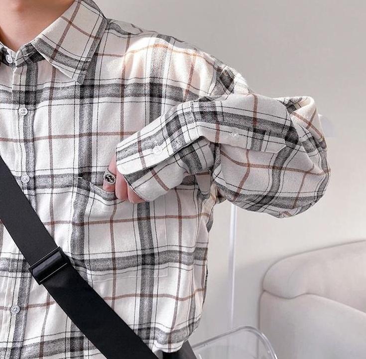 Plaid Long Sleeve Casual Shirt