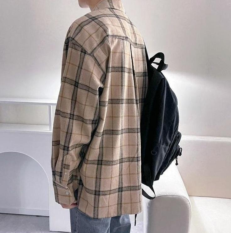 Plaid Long Sleeve Casual Shirt