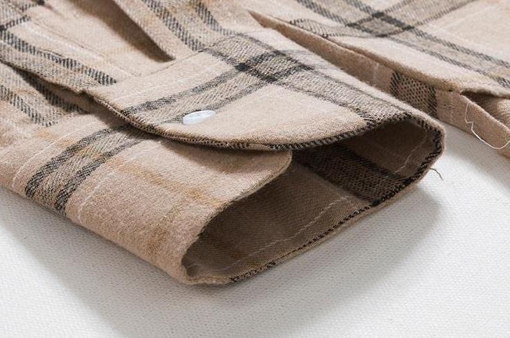 Plaid Long Sleeve Casual Shirt