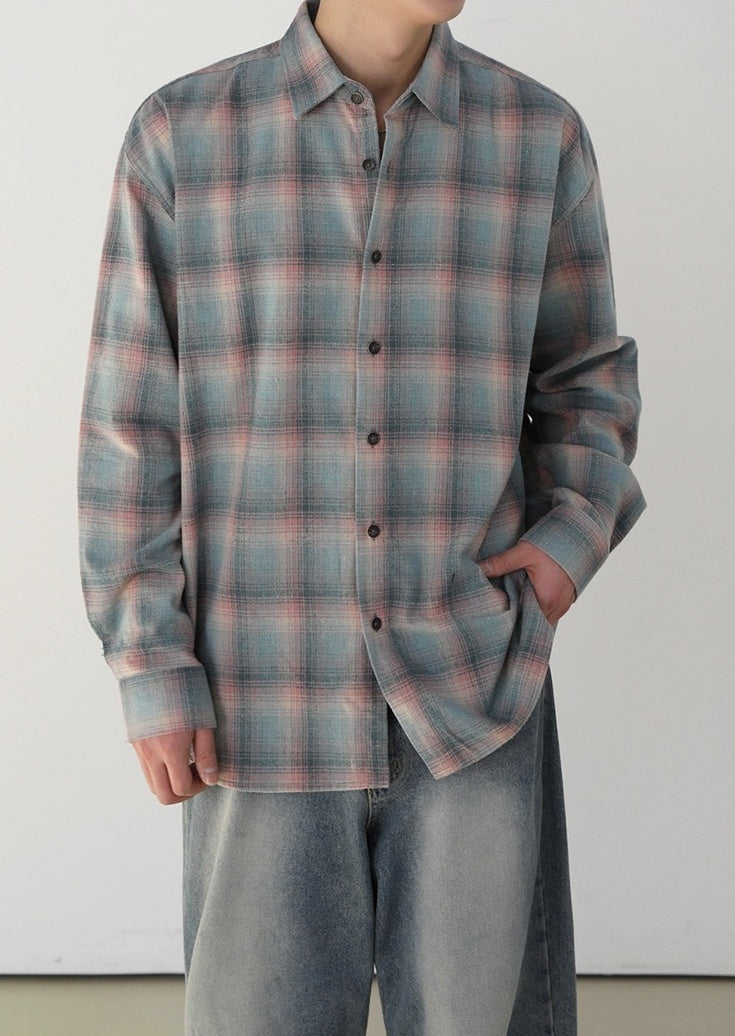 Plaid Long Sleeve Casual Shirt