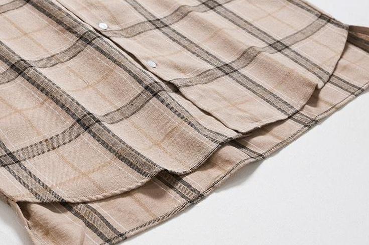 Plaid Long Sleeve Casual Shirt