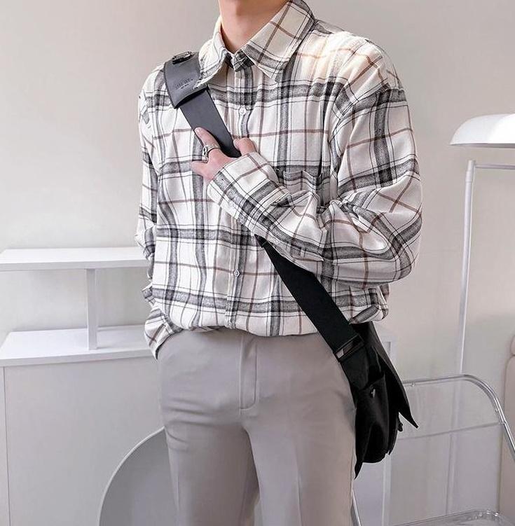 Plaid Long Sleeve Casual Shirt