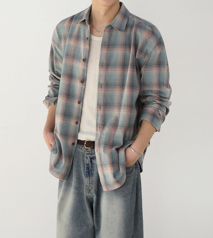 Plaid Long Sleeve Casual Shirt