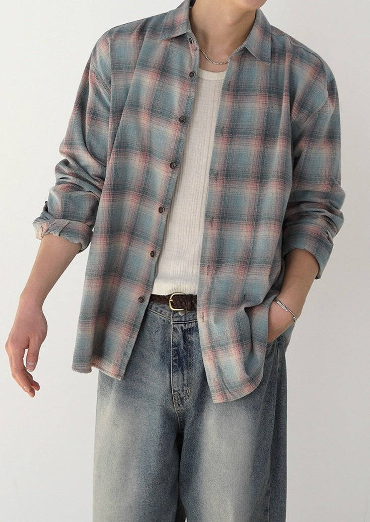 Plaid Long Sleeve Casual Shirt