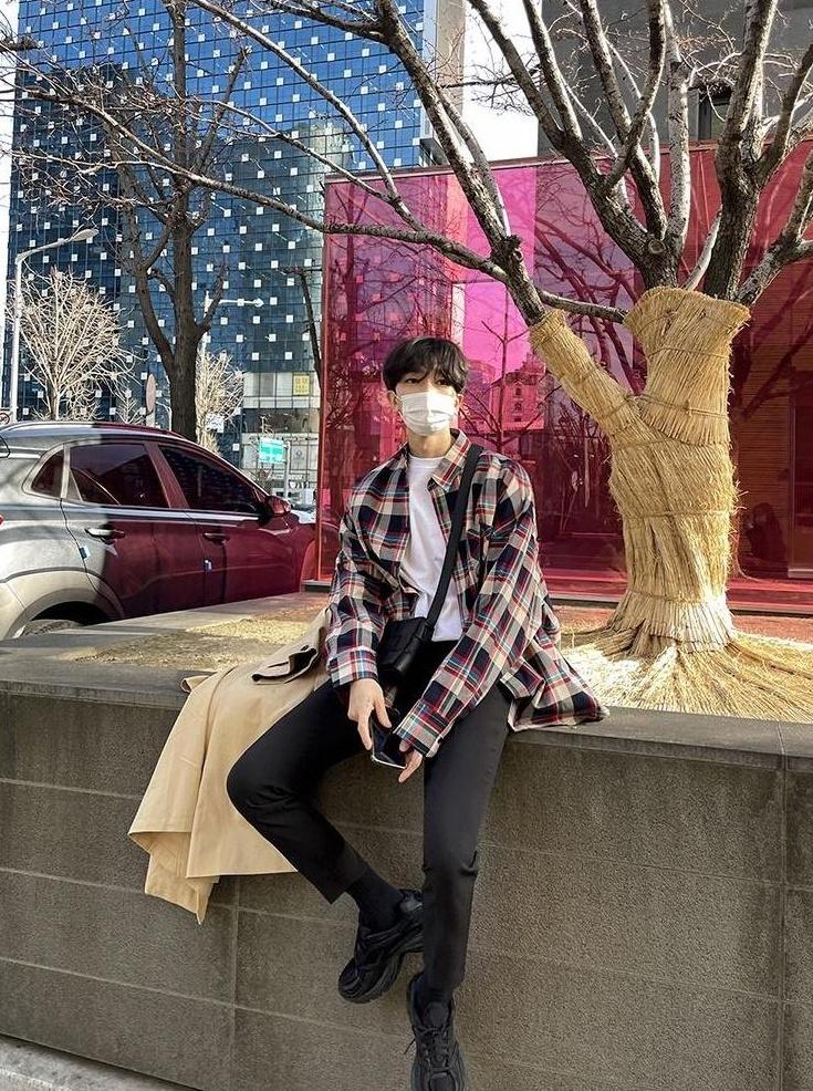 Plaid Loose Casual Shirt Jacket
