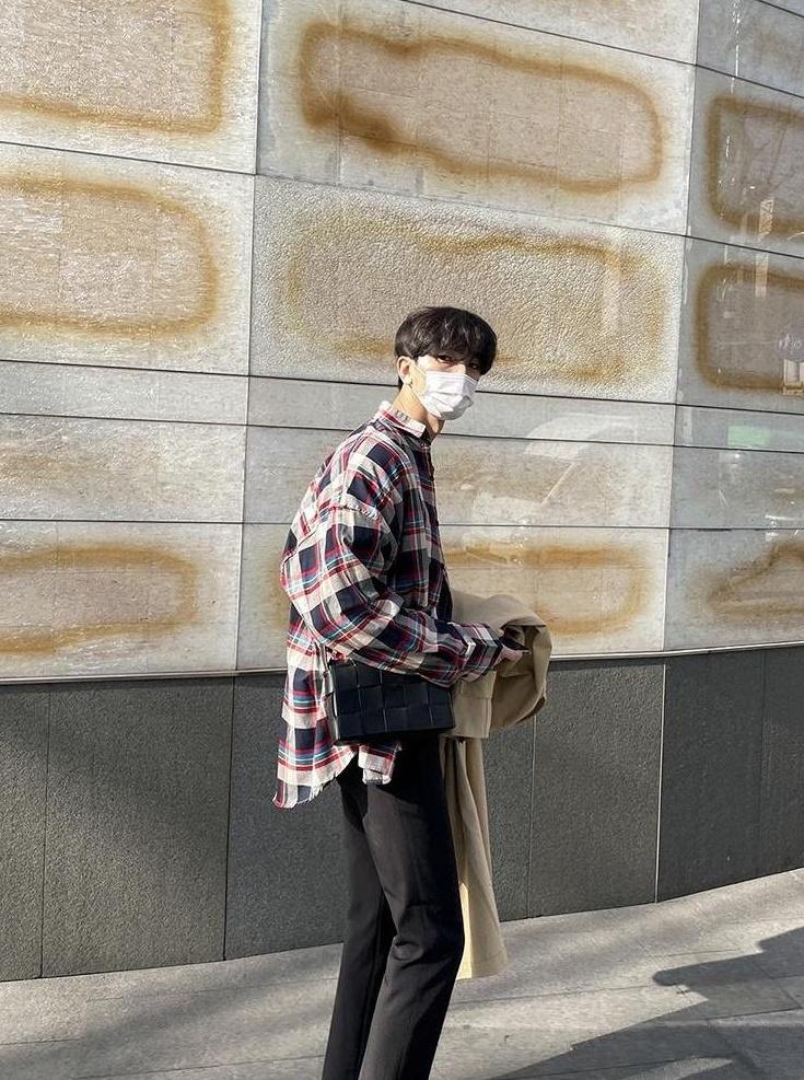 Plaid Loose Casual Shirt Jacket
