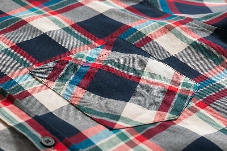 Plaid Loose Casual Shirt Jacket
