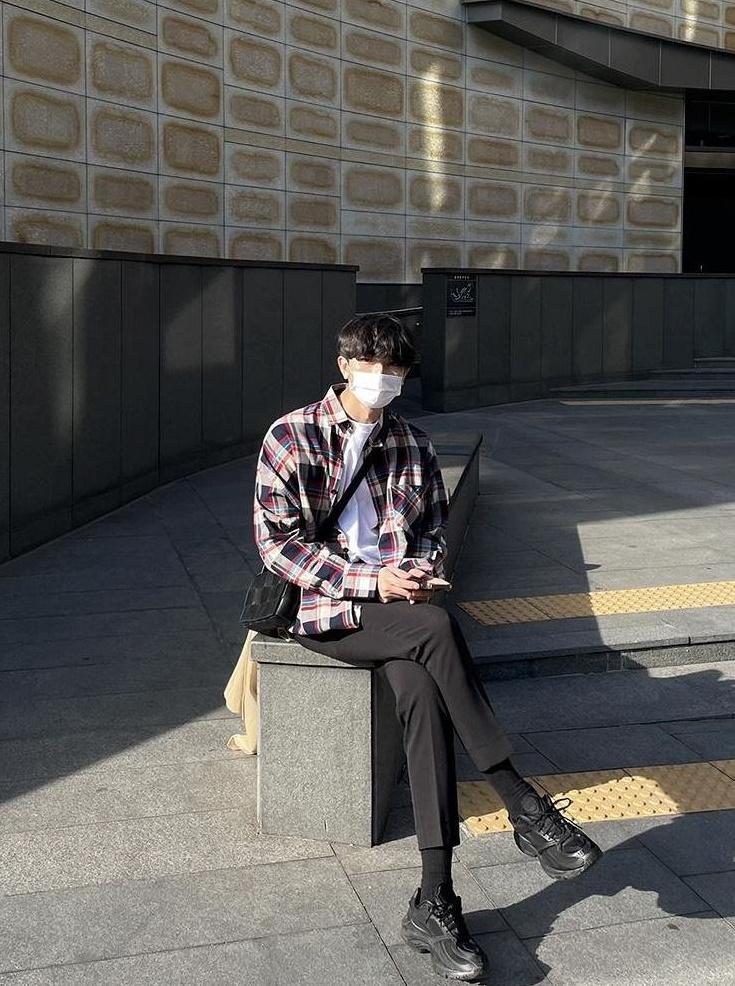 Plaid Loose Casual Shirt Jacket