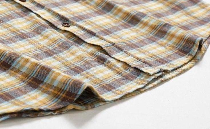 Plaid Loose Fit Casual Shirt