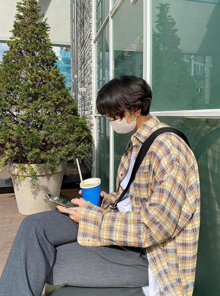 Plaid Loose Fit Casual Shirt