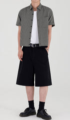 Plaid Classic Short Sleeve Casual Shirt