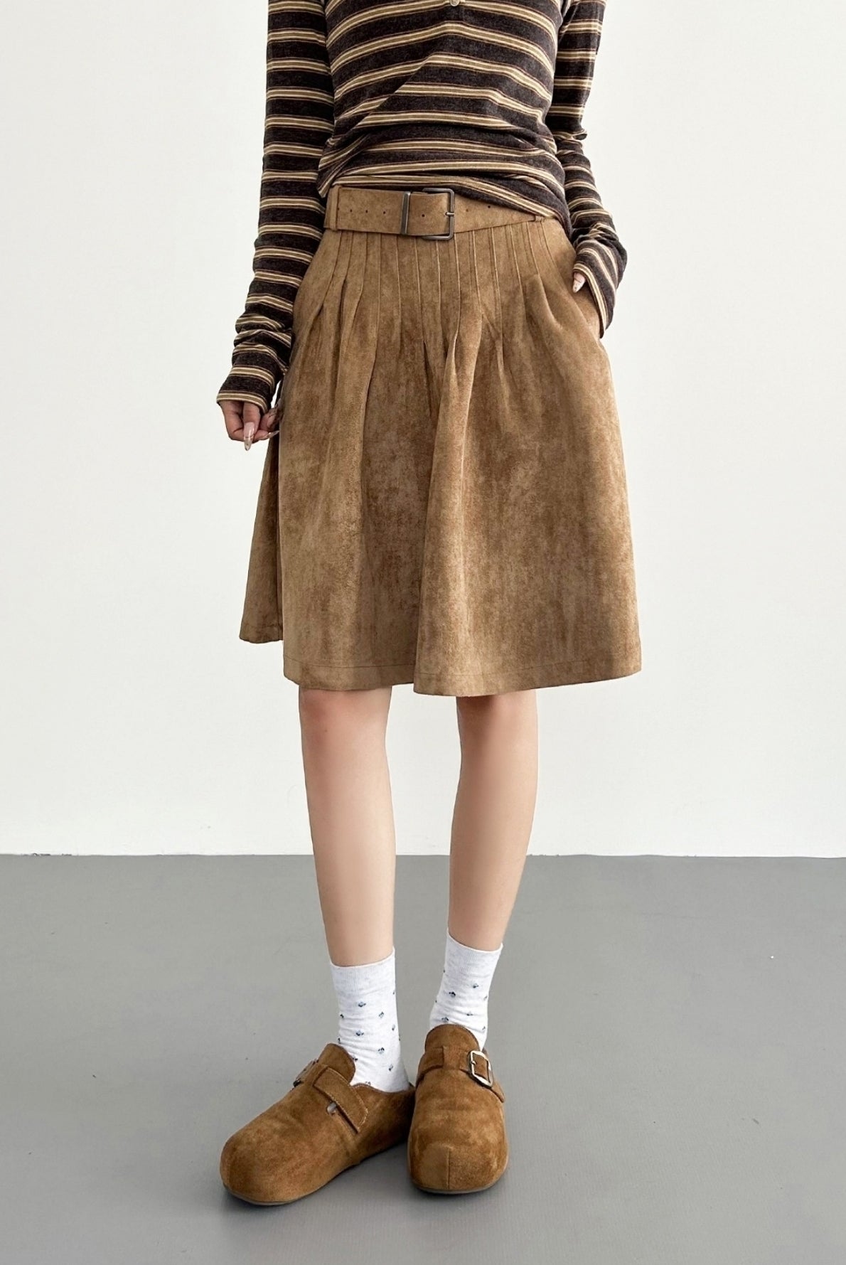 Plaid Star Layered Patchwork Decorative Skirt