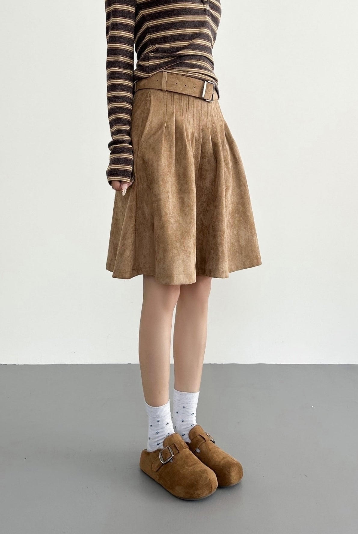 Plaid Star Layered Patchwork Decorative Skirt