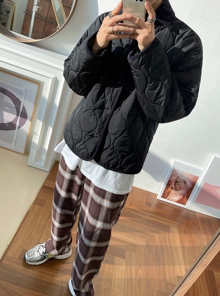 Plaid Winter Jacket