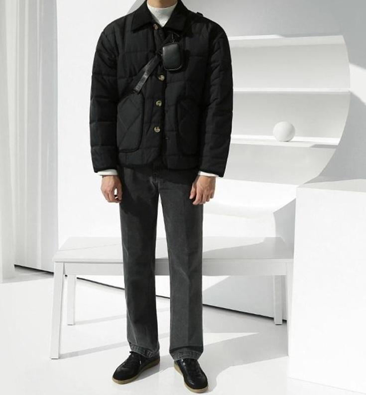 Plaid Winter Workwear Jacket
