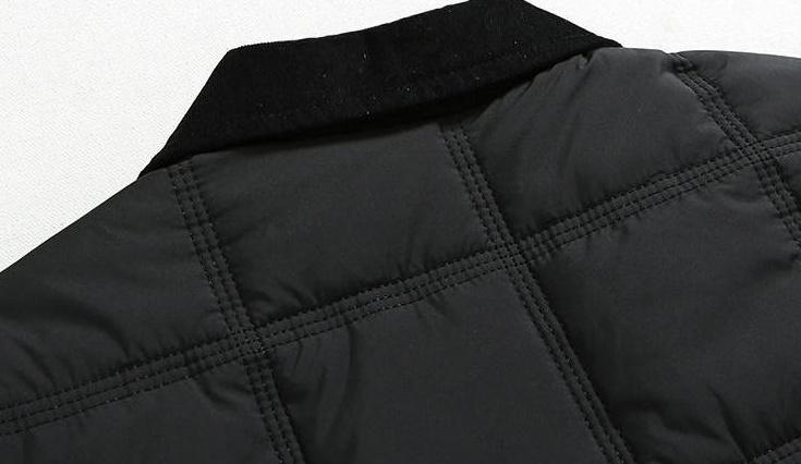 Plaid Winter Workwear Jacket
