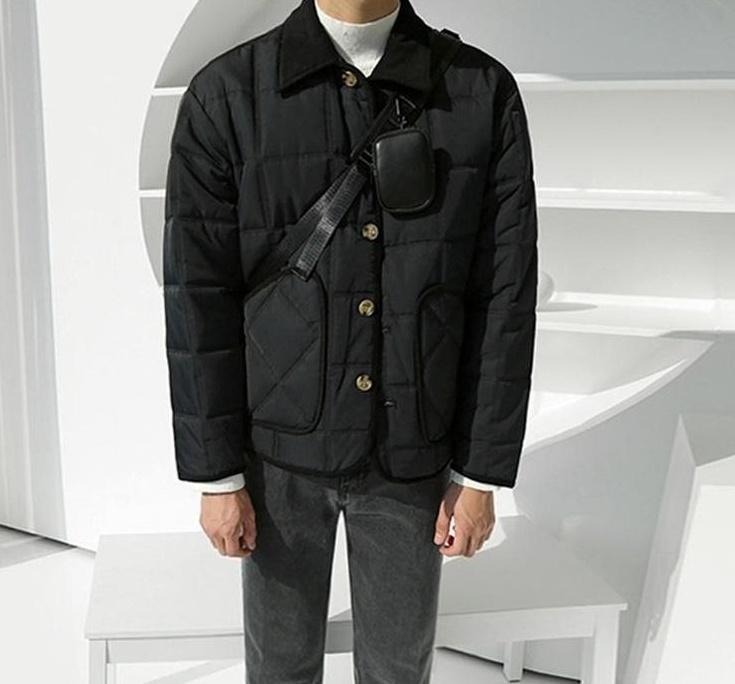 Plaid Winter Workwear Jacket