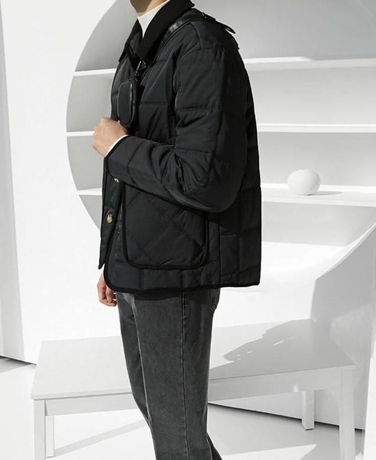 Plaid Winter Workwear Jacket