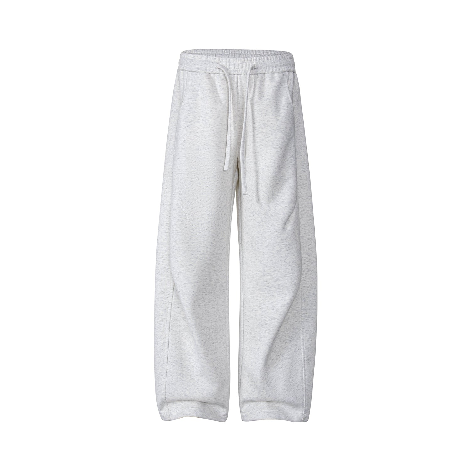 Pleated Wide Leg Relaxed Fit Casual Sweatpants