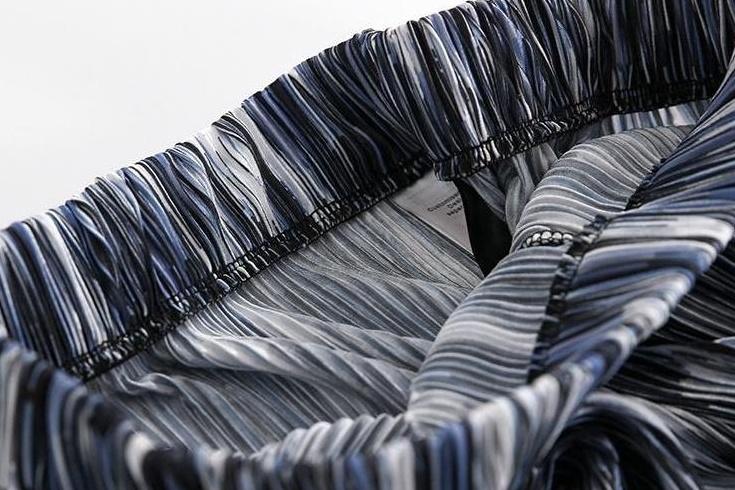 Pleated Wideleg Casual Pants Summer Breeze