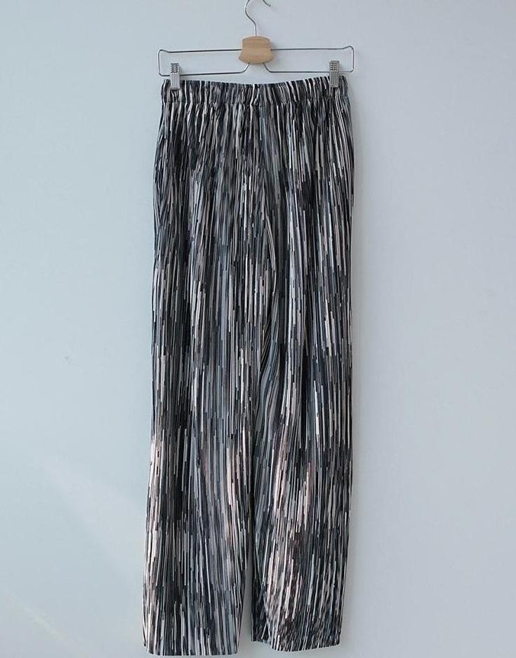 Pleated Wideleg Casual Pants Summer Breeze