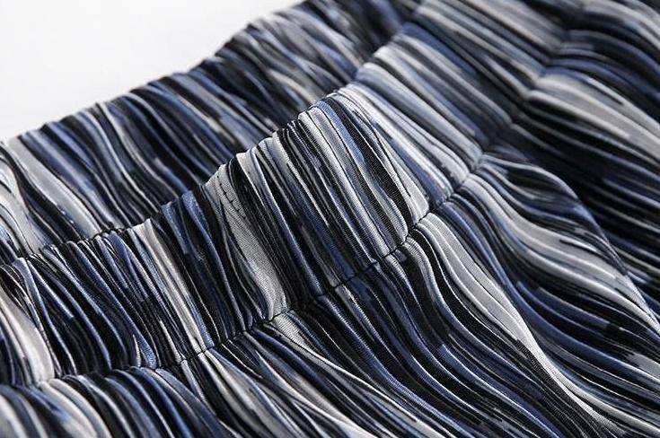 Pleated Wideleg Casual Pants Summer Breeze